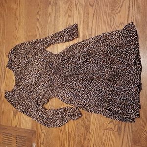 NWOT J Crew Leopard Dress
